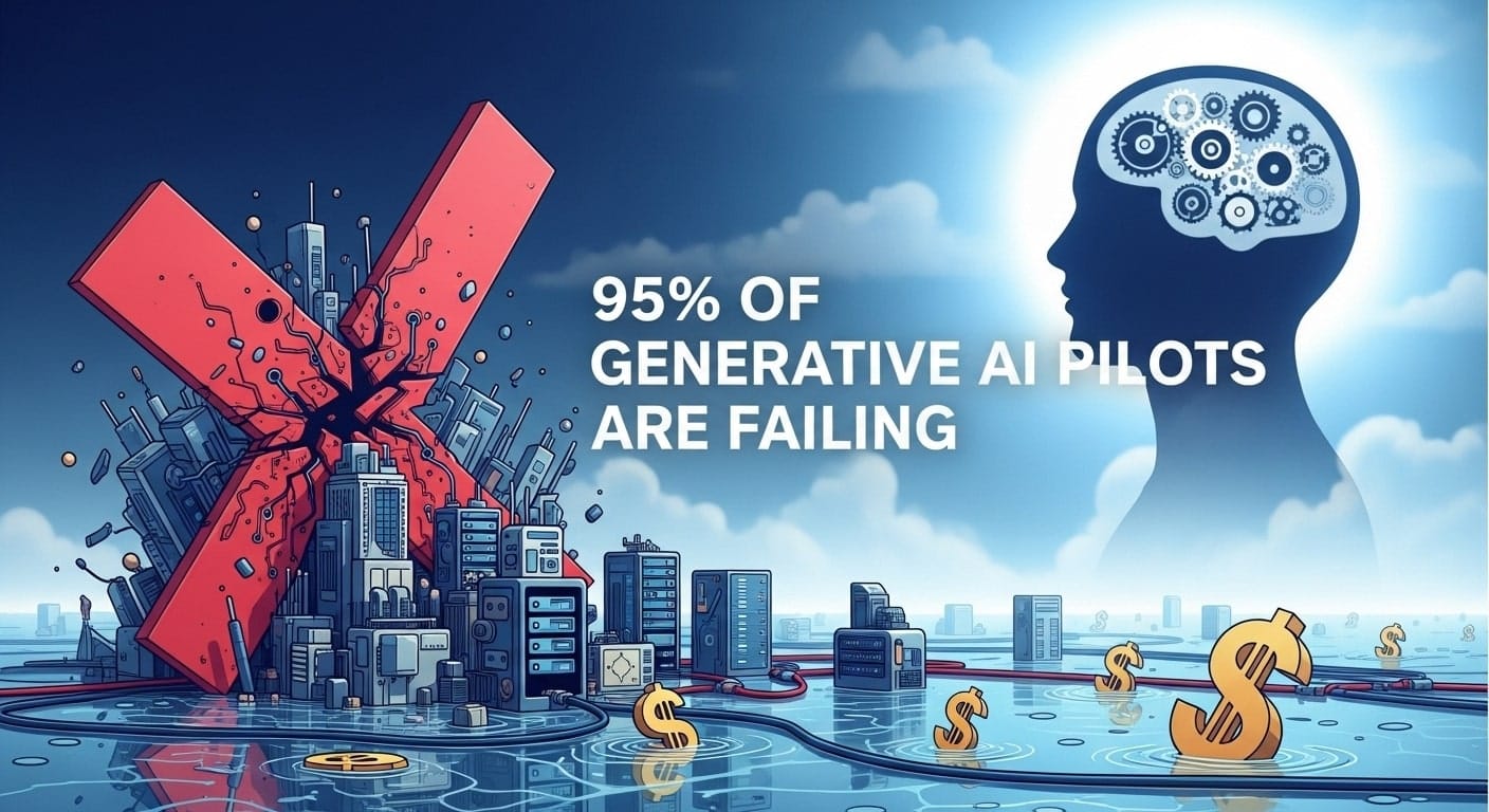 MIT report: 95% of generative AI pilots at companies are failing