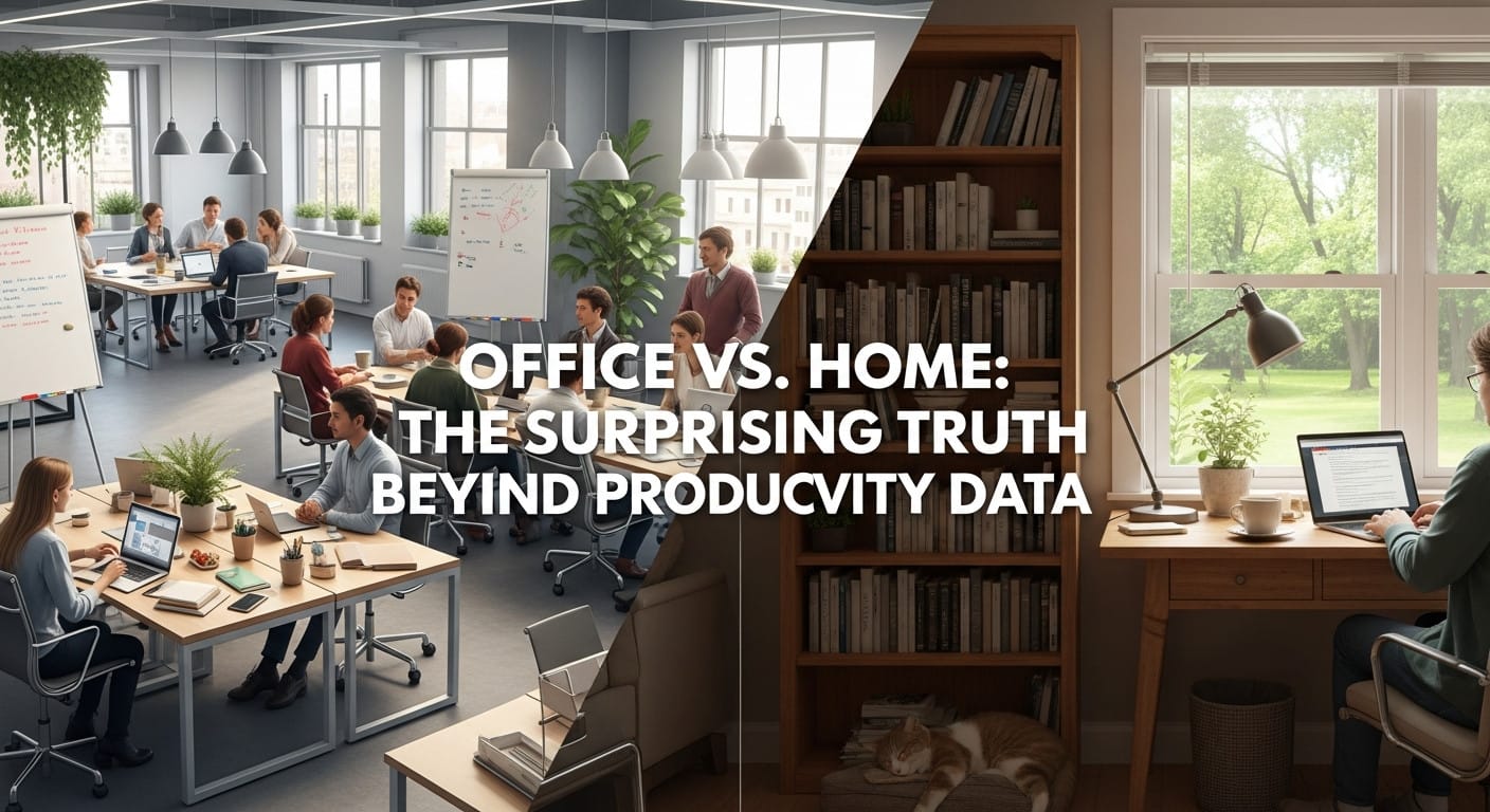 Office vs. Home: The Surprising Truth Behind Productivity Data