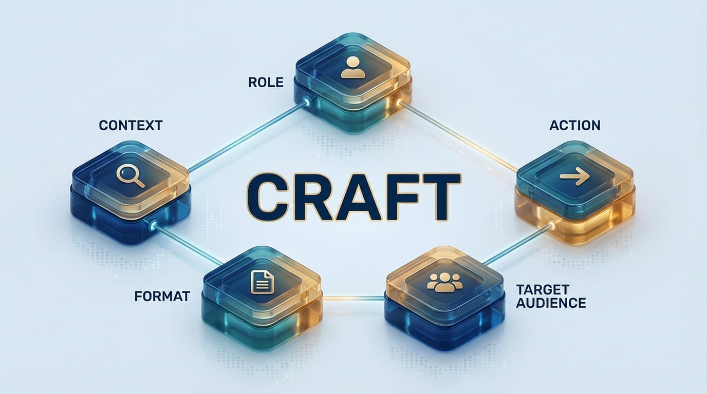 CRAFT Method: Boost AI Prompt Efficiency by 40%