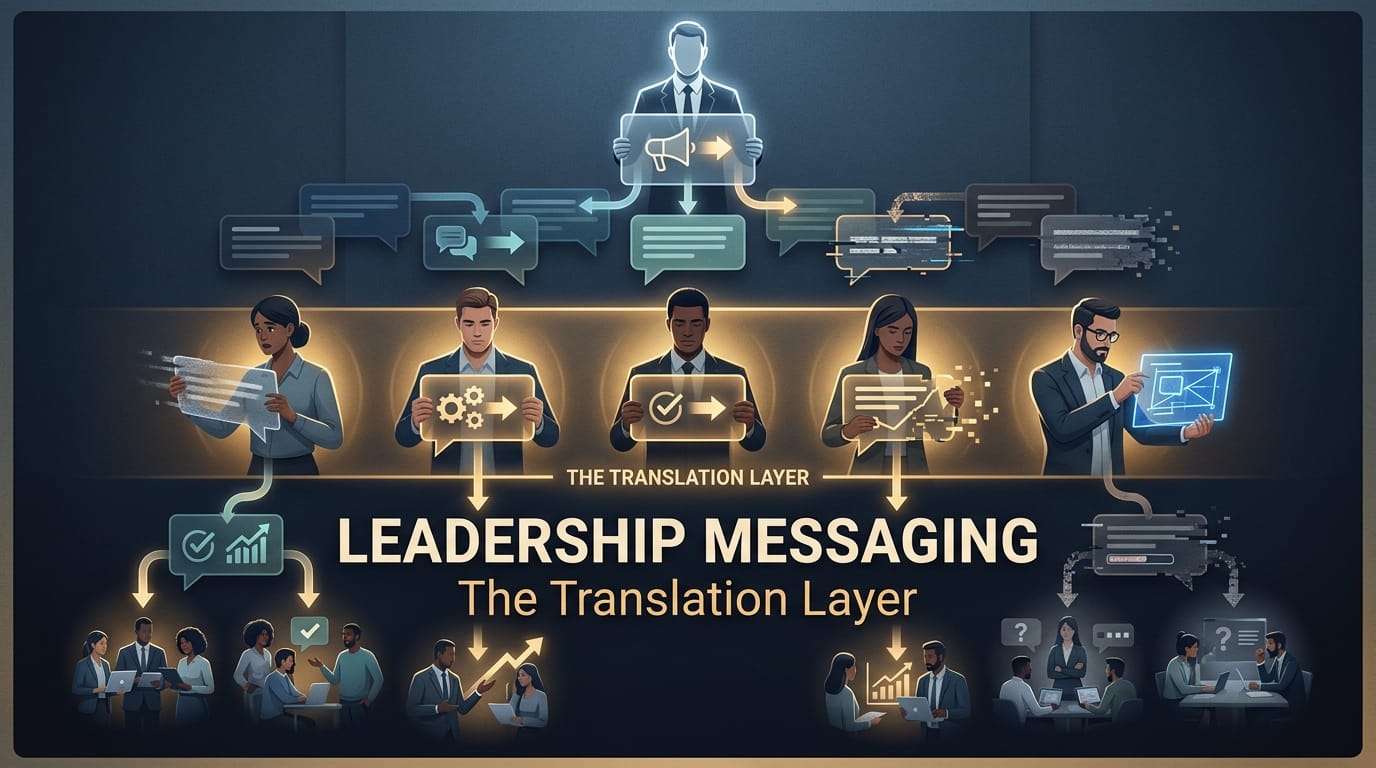 The Translation Layer: Why Leadership Messages Fail and How Middle Managers Can Save Them