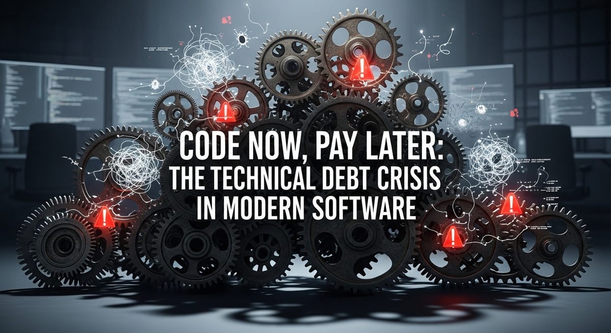 Code Now, Pay Later: The Technical Debt Crisis in Modern Software