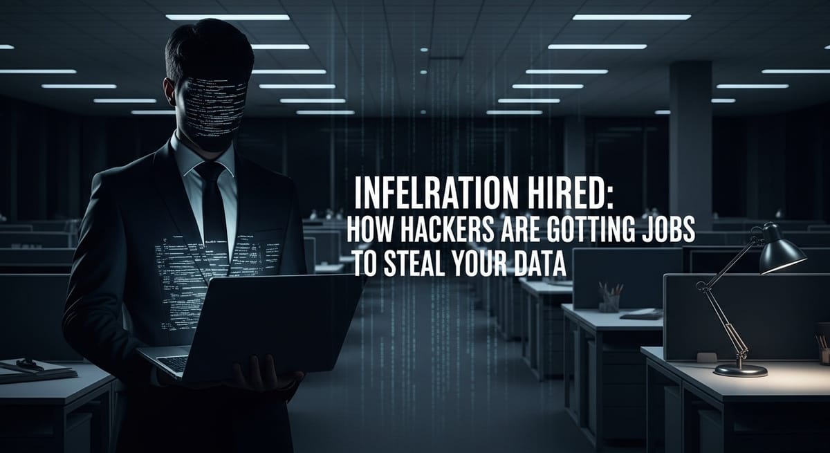 Infiltration Hired: How Hackers Are Getting Jobs to Steal Your Data