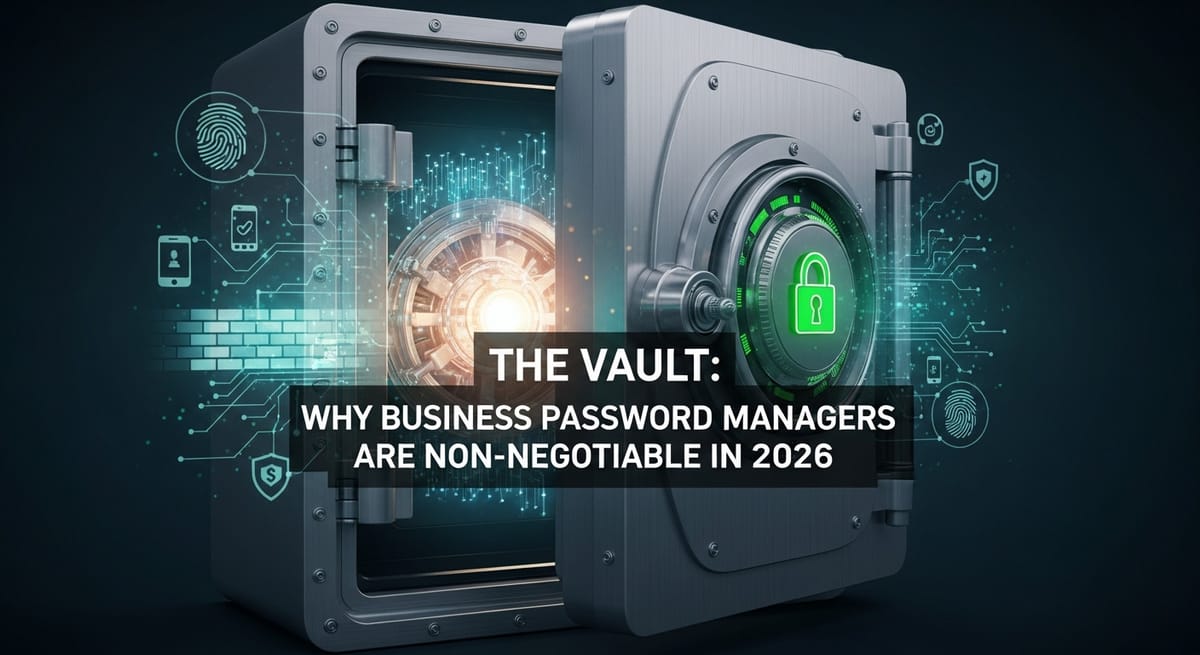 The Vault: Why Business Password Managers Are Non-Negotiable in 2026