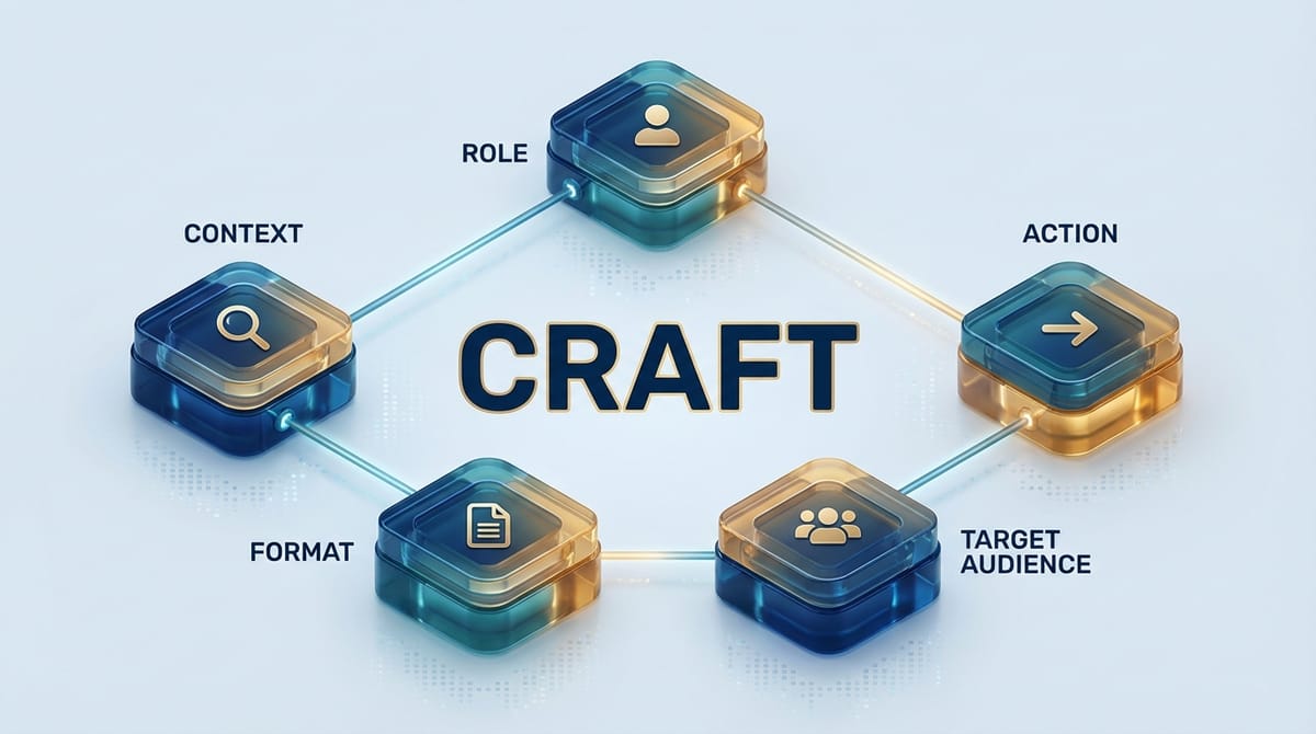 CRAFT Method: Boost AI Prompt Efficiency by 40%
