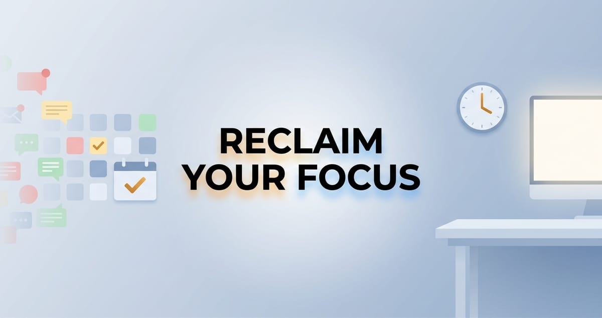 Work About Work: A System to Reclaim Your Focus Time