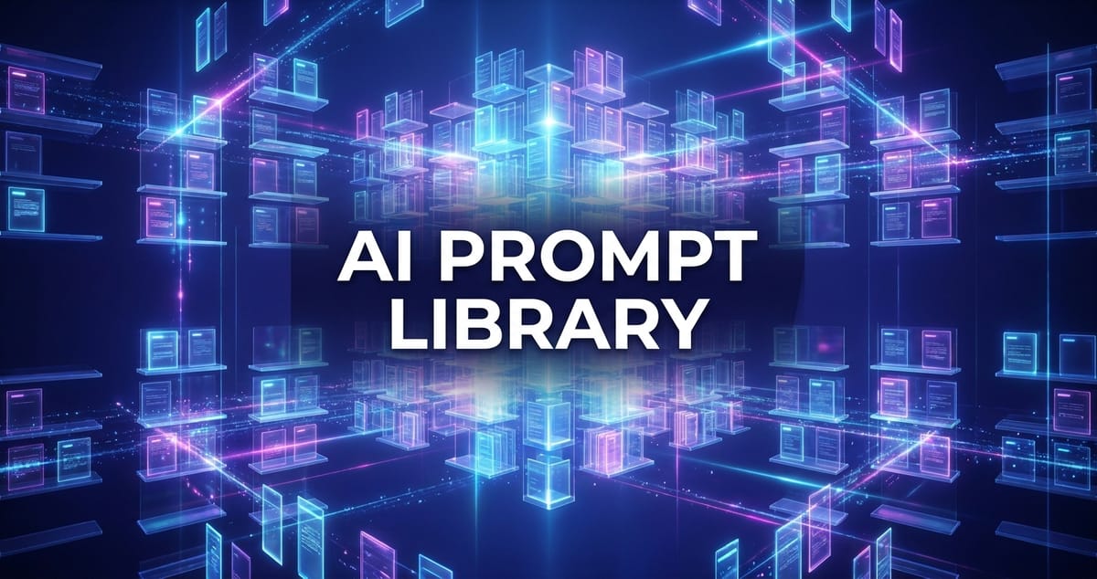 AI Prompt Library: How to Get Consistent AI Results