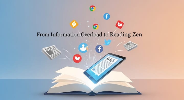 Books with apps flying out of it.