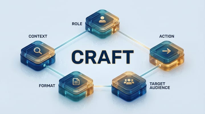 CRAFT Method: Boost AI Prompt Efficiency by 40%