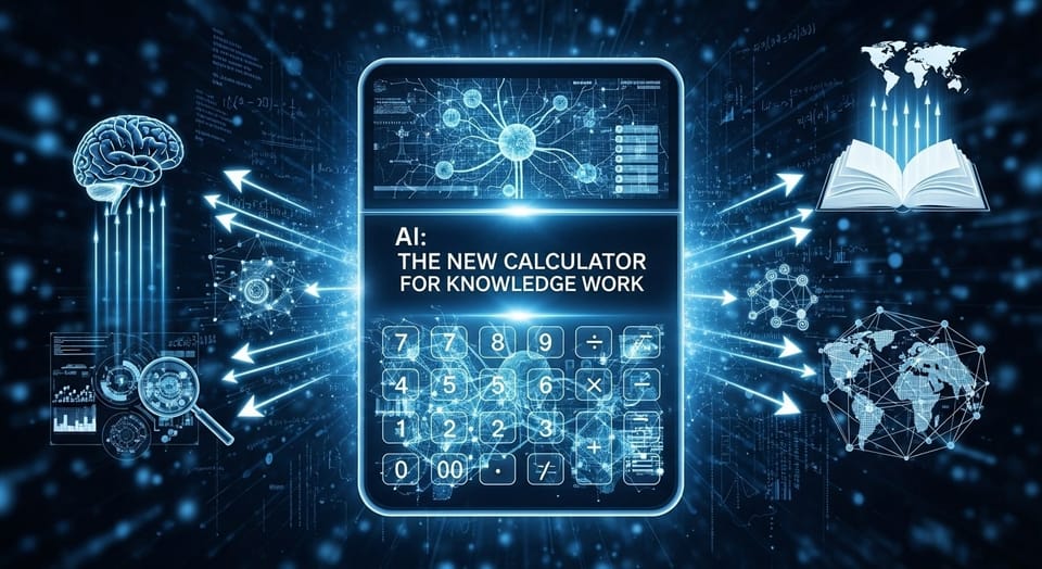 AI: The New Calculator for Knowledge Work