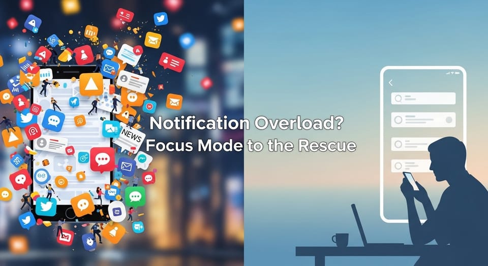 Notification Overload? Focus Mode to the Rescue