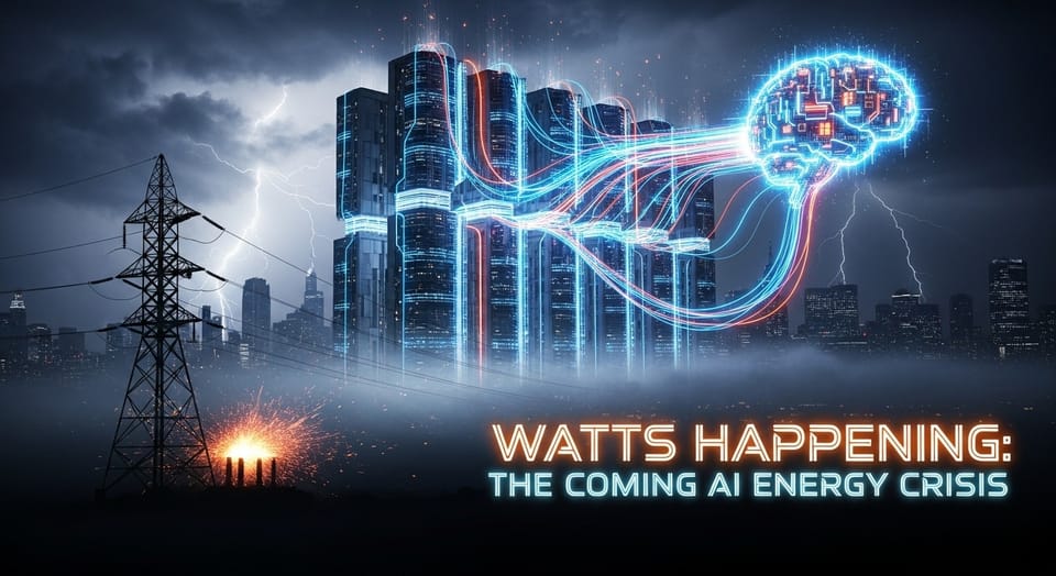Watts Happening: The Coming AI Energy Crisis