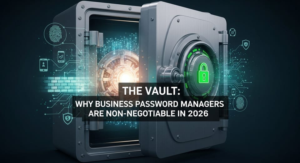 The Vault: Why Business Password Managers Are Non-Negotiable in 2026