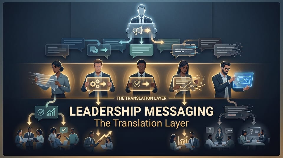 The Translation Layer: Why Leadership Messages Fail and How Middle Managers Can Save Them